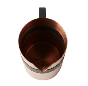 Carafe en cuivre au design élégant, accessoires de cuisine, style classique, vaisselle durable, pichet en métal avec poignée, fabrication sur mesure - Product Image 4