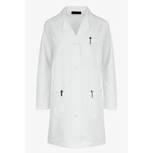 Blouse de laboratoire blanche personnalisée à manches longues, uniforme médical haut de gamme avec poches spacieuses, unisexe, tissée, pour hôpital et laboratoire - Product Image 2