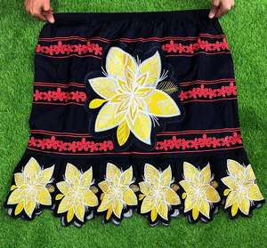 Faldas Polinesias Personalizadas para Mujer, Transpirables, de Algodón, Estilo Islas del Pacífico, con Bordado, Estilo Casual - Product Image 6