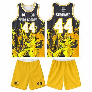 Nuevo Conjunto de Uniforme de Baloncesto Personalizado para Clubes, Academias y Escuelas, Jersey y Pantalones Cortos Sublimados, Ropa Deportiva - Product Image 1