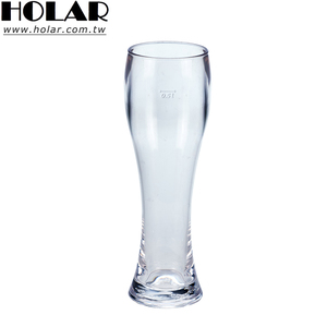 [Holar] Vaso de Cerveza de Plástico Estilo Americano de 16 oz, Transparente e Irrompible, Hecho en Taiwán, para Bares, Exteriores y Piscinas - Product Image 1