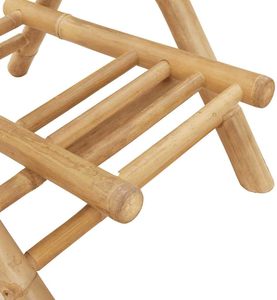 Wholesale Foldable Bamboo Dining Chair High Bar <b>Stool</b> Outdoor <b>Garden</b> Camping Picnic Folding Chair Eco Natural Wood Chair - Product Image 5