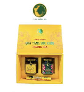 Coffret Cadeau Santé au Ginseng Royal Bo Chinh 6 x 100g en Verre, Nouveauté Promotionnelle avec Sérigraphie pour Remise de Diplôme, Noël, Nouvel An - Product Image 1