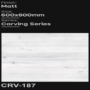 Azulejos de Porcelana Mate de Lujo con Diseño Tallado, 600x600mm, Antideslizantes y Resistentes a los Ácidos, para Paredes y Pisos Interiores - Product Image 3