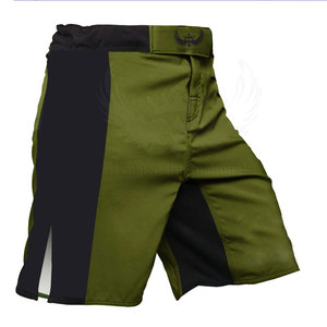 Pantalones Cortos de MMA Profesionales con MOQ Bajo, Logotipo Frontal Lavado, Material de Poliéster/Nylon, Secado Rápido, Transpirables, Fusión sin Costuras, Personalizables - Product Image 5
