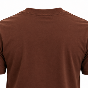 Iota Phi Theta Maglietta marrone da uomo <span class=keywords><strong>My</strong></span> Brotherskeeper Since 1963 Maglietta casual in cotone con grafica dorata a maniche corte e girocollo - Product Image 5