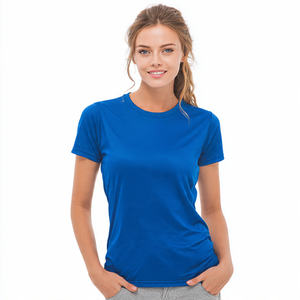 Camisetas Deportivas Estilo Hip Hop para Mujer, Manga Corta, Secado Rápido, Ajustadas, Deportivas, para Dama - Product Image 1