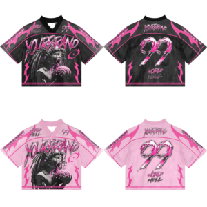 Camiseta Deportiva de Malla Personalizada de Fútbol Americano, Uniforme de Equipo Transpirable con Número Impreso, Ropa de Entrenamiento Unisex - Product Image 4