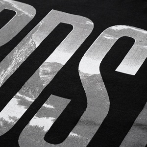 Custom Distressed Graphic <b>Long</b> Sleeve Tee Men <b>Black</b> Streetwear <b>Shirt</b> OEM Wholesale BD - Product Image 3