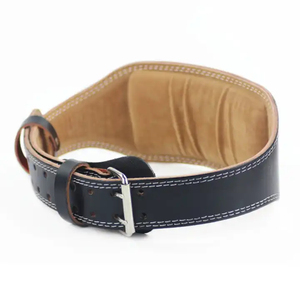 Ceinture de musculation en cuir pour hommes, fournisseur d'usine, pour la musculation, le fitness, équipement d'entraînement robuste et souple. - Product Image 3