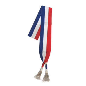 Faja de Satén para Uniforme con Logotipo Bordado, Ecológica, Protección para Exteriores, para Eventos Ceremoniales, Ocasiones Especiales, Personalizable, Alta Calidad - Product Image 3