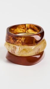 คอลเลกชันกำไลเรซิ่นสีสันสดใส งานแฮนด์เมดคุณภาพสูง ดีไซน์โดดเด่นไม่ซ้ำใคร สไตล์สะดุดตา - Product Image 3