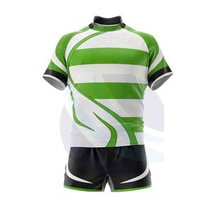 Ensembles d'uniformes de rugby de haute qualité, nouveau design, séchage rapide, respirant, prix de gros, fabriqué au Pakistan - Product Image 2