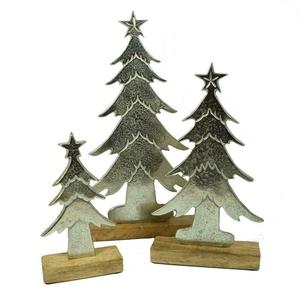 Latest and Modern Aluminium Christmas Tree Tabletop home decor Eco friendly in low price - Product Image 2