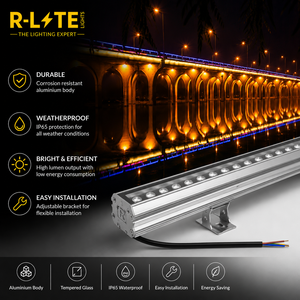 Projecteur LED 42W pour extérieur, IP65 étanche, haute luminosité, éclairage architectural de façade, jardin, paysage - Product Image 1