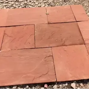 Quatre carreaux carrés pour sols intérieurs, patio, balcon, cuisine, salle de bain, carreaux durables à surface lisse, ensemble de carreaux de sol en céramique marron - Product Image 1