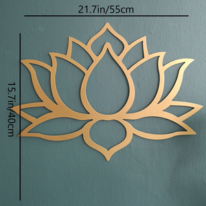 Décoration Murale Florale Vintage Faite à la Main en Fer Forgé CIFbuy pour Intérieur et Extérieur, Salon, Chambre, Bureau, Jardin, Cadeau de Mariage, Service de Personnalisation - Product Image 6