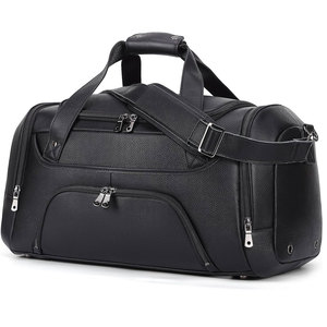 Sac de transport élégant pour le travail, la salle de sport, les voyages et les activités quotidiennes, sac de voyage en cuir confortable avec sangle réglable - Product Image 1
