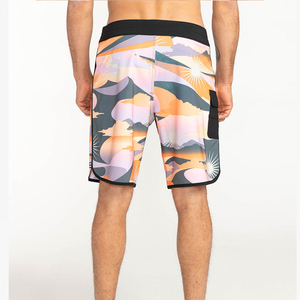 Custom Design Sporty Men's Jogging Shorts-Best Selling Sports Sublimated Printed Comfort Elastic Waistband Quick Dry Breathable - Product Image 6