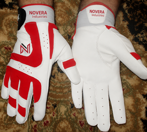 <b>Baseball</b>/Softball Batting <b>Gloves</b> OEM Custom Unisex Professional Leather Hand Protection Custom Printed Custom Color Custom Sizes - Product Image 6