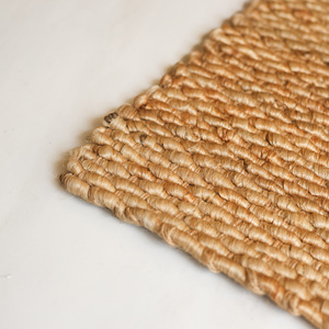 Jute TerraRope HoneyWeave Natural Textured <b>Mat</b> Handwoven Rustic <b>Floor</b> Rug Eco Friendly Jute Area <b>Mat</b> <b>for</b> <b>Home</b> Entryway Decor - Product Image 2