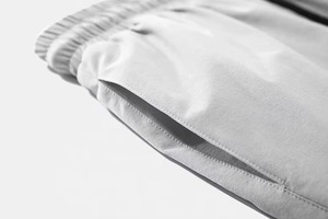 กางเกงวินด์เบรกเกอร์ลำลองสำหรับผู้ชาย แฟชั่นเรียบง่าย 6 กระเป๋า น้ำหนักเบา เอวกลาง วิธีการทอผ้าแบบไม่ถักทอ - Product Image 5