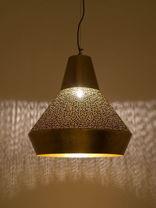 White Moroccan Pendant <b>Lantern</b> Frosted Glass Hanging Fixture Elegant Mediterranean Splendor - Product Image 3