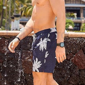 Nouveau design, meilleur fournisseur, short pour homme personnalisé, imprimé, doux, respirant, élastique à la taille, léger, pour la course à pied, vêtements d'été - Product Image 4