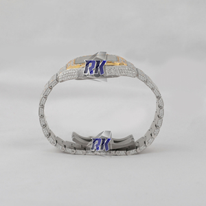 Montre de luxe Hip Hop Iced Out avec testeur de diamants, qualité supérieure VVS Moissanite, ODM - Product Image 3