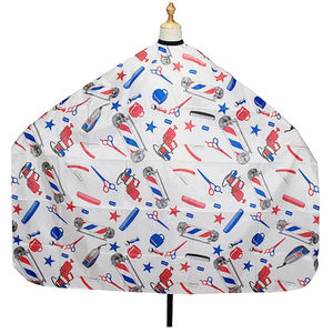 Cape de coiffure légère et à séchage rapide sur mesure, imperméable, avec logo personnalisé, fabriquée par un fabricant de matériel de coiffure - Product Image 5