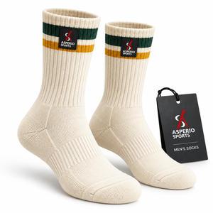 Calcetines Personalizados para Hombre, Tejido Suave de Algodón y Poliéster, Diseño Transpirable, Construcción Elástica, Ajuste Cómodo, Uso Diario Informal, OEM - Product Image 5