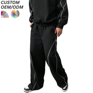 Pantalones Deportivos Casuales de Verano para Hombre, Tallas Grandes, 100% Algodón, Secado Rápido, Transpirables, Ecológicos, Antiarrugas, Logotipo Personalizado OEM/ODM - Product Image 4