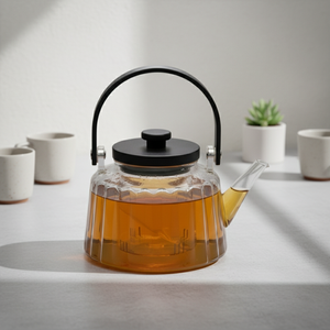 Tetera de BOROSILICATO de Calidad Premium 3306382-0.85 con Colador de Vidrio - Product Image 2