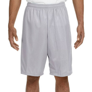 Pantalones Cortos Bermuda de Lona Gris Claro para Hombre, Cintura Alta, Transpirables, de Secado Rápido, Casuales, Deportivos, Talla Grande, Color Sólido, Tejido de Poliéster - Product Image 1