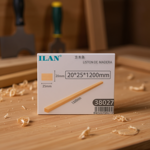 Listello in Legno Quadrato Ilan 20x25x1200mm per Progetti di Falegnameria - Product Image 3