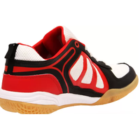 Chaussures de badminton d'été unisexes RXN en maille blanche et rouge avec semelle intérieure en caoutchouc Numeric_11, chaussures de tennis de table de printemps