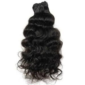 Cheveux humains indiens vierges doublement étirés, bouclés, afro bouclés, boucles printanières, boucles profondes naturelles, pour tissage, double trame machine - Product Image 3