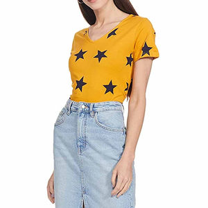 Camisetas de mujer transpirables estilo oversize clásico para venta al por mayor, camisetas casuales sueltas para mujer - Product Image 5