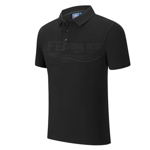 Camiseta Unisex Casual 100% Algodón Lavado Transpirable para Hombre, Logotipo Bordado Personalizado, Camiseta de Alta Calidad para Golf y Equitación - Product Image 4