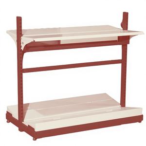 Étagère d'affichage TV double face ADONG |   Stand de vente au détail |   OEM Vietnam |   A12 - Product Image 1