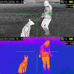ZEROBEAM K21 <b>Thermal</b> Imaging Sight 256x192 25mm 50Hz OLED Hunting Riflescope 1.1km Detection - Product Image 2