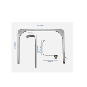 ENT Esophagoscope Complete Set <b>Optical</b> Fiber Surgical <b>Instrument</b> Kit Medical Grade Stainless Steel with Wooden Box - Product Image 3