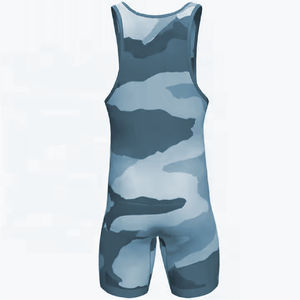 Combinaison de lutte pour hommes, de haute qualité, extensible et confortable pour les lutteurs - Product Image 1