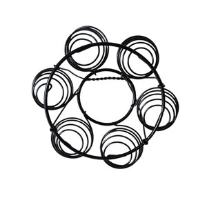 Premium Iron Egg <b>Storage</b> <b>Basket</b>, Rust Resistant Kitchen Organizer with Handle - Product Image 4