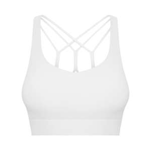 Soutien-gorge de sport grande taille pour femme, idéal pour le yoga et l'entraînement – Respirant, séchage rapide, logo frontal, haute qualité, prix bas - Product Image 2