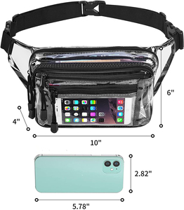 Sac banane multifonction pour femme avec fermeture éclair, idéal pour le travail, les voyages, la course à pied, la randonnée et les événements sportifs - Product Image 4