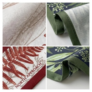 Women's Long <b>Silk</b> <b>Scarf</b> Leaf Print Elegant Multi-Functional Fashion Accessory All Seasons - Product Image 6