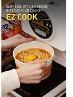 Conteneur en aluminium pour cuisinière à ramen (600 pièces), plateau de service, stockage alimentaire, plats à emporter, multi-usages, cuisine maison, empilable, kit de nouilles, efficace