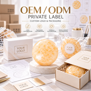 สบู่ก้อนกลีเซอรีน OEM ODM แบรนด์ส่วนตัว โลโก้และบรรจุภัณฑ์ตามสั่ง สบู่ล้างมือแบบก้อน ช่วยเพิ่มความชุ่มชื้น เหมาะสำหรับทุกสภาพผิว - Product Image 1