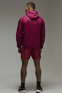 Veste coupe-vent pour homme, légère, résistante à l'eau, style bomber, personnalisable avec logo OEM, best-seller, en tissu ripstop Berry. - Product Image 2